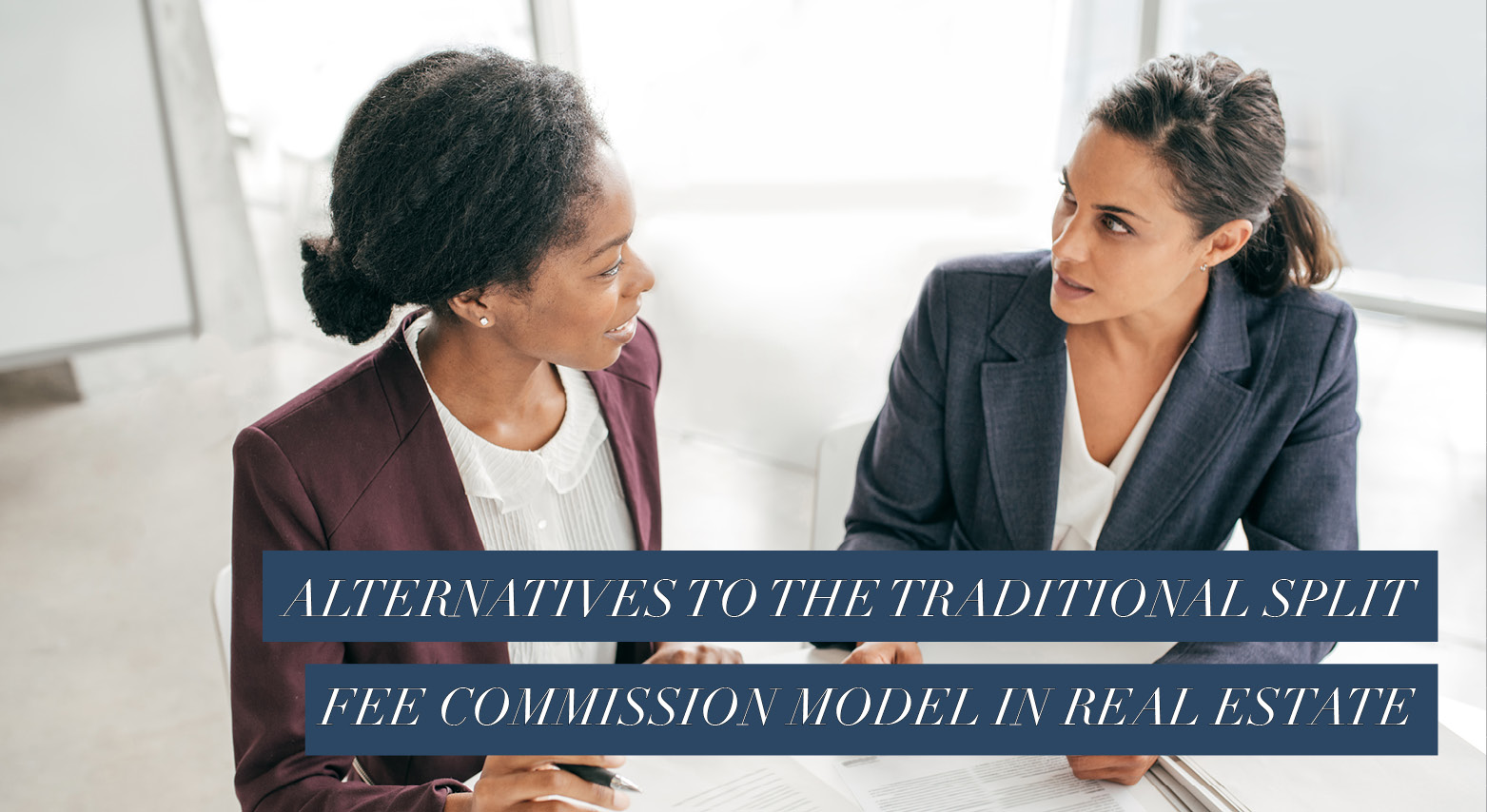 a commission negotiation between 2 women